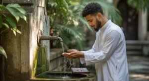 how to perform wudu