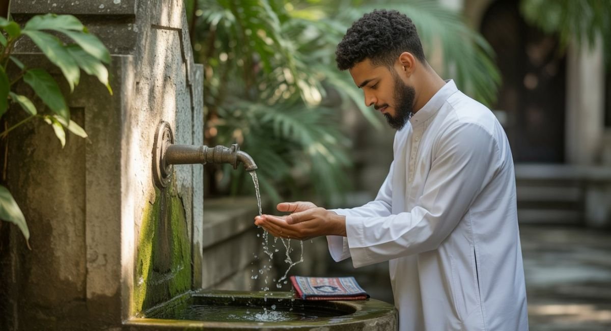 how to perform wudu